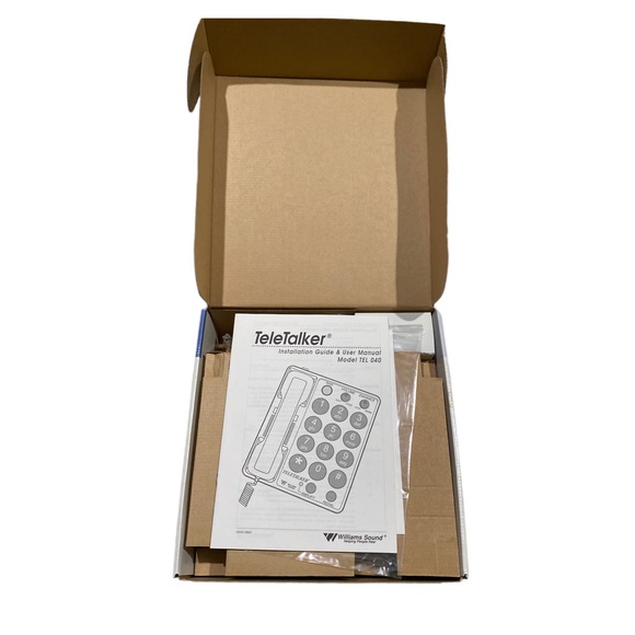 Williams Sound TEL040 - TeleTalker 55dB Amplified Telephone - Picture 3 of 12